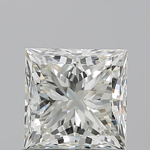 1.02 carat K-VVS2 Natūralus Princess Deimantas (1)
