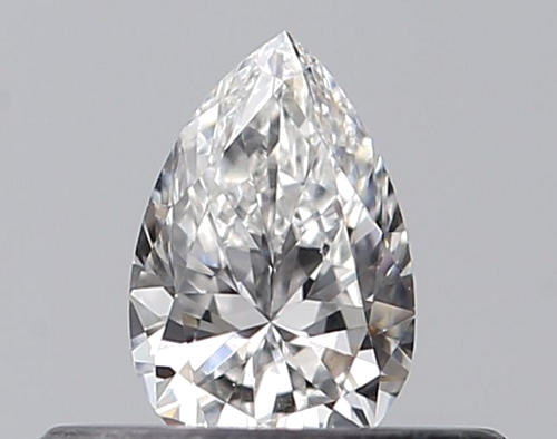 0.25 carat F-VS1 Natūralus Pear Deimantas (1)