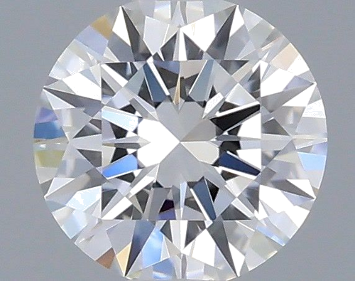 0.43 carat F-VVS1 Excellent cut Natūralus Round Deimantas (1)