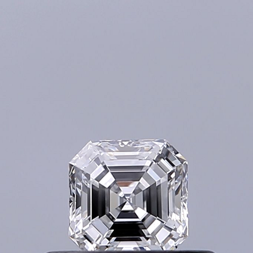 0.3 carat D-VVS2 Natūralus Asscher Deimantas (1)
