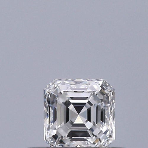 0.3 carat E-IF Natūralus Asscher Deimantas (1)