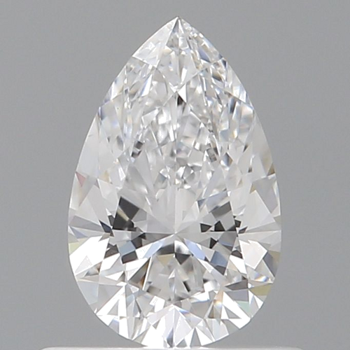 0.55 carat D-VS1 Natūralus Pear Deimantas (1)