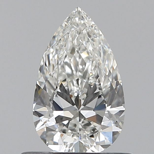 0.51 carat H-IF Natūralus Pear Deimantas (1)