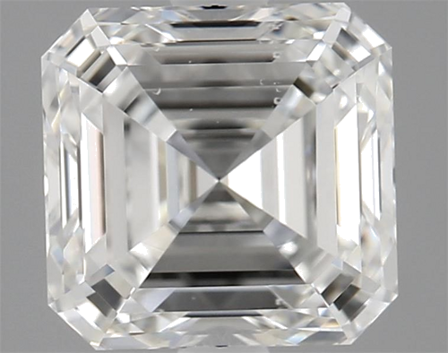2.01 carat G-SI1 Natūralus Asscher Deimantas (1)