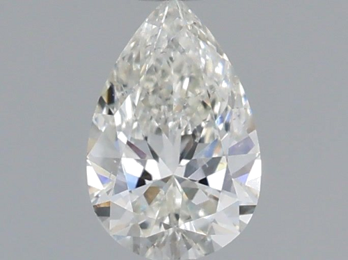 0.52 carat I-SI1 Natūralus Pear Deimantas (1)