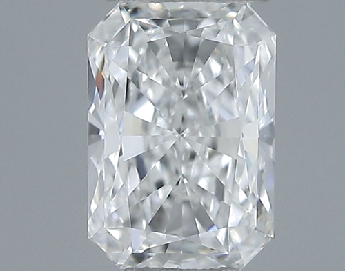 0.53 carat F-VVS2 Natūralus Radiant Deimantas (1)
