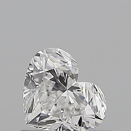 0.5 carat D-VVS1 Natūralus Heart Deimantas (1)