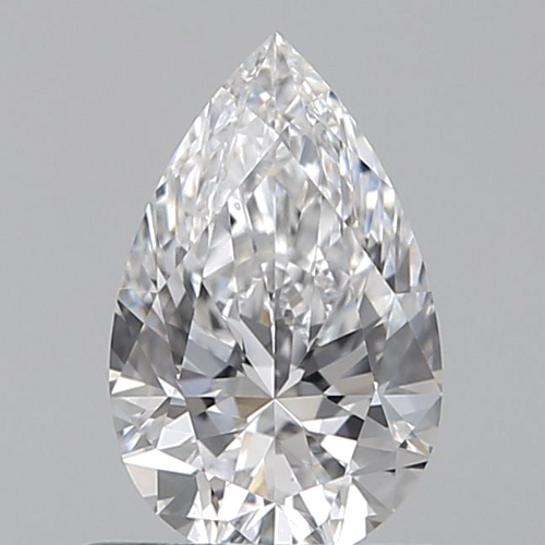 0.6 carat D-VS1 Natūralus Pear Deimantas (1)