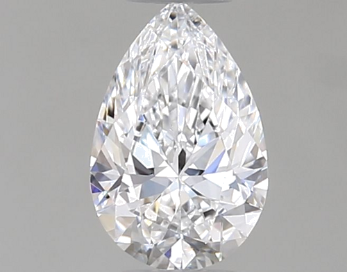 0.31 carat D-VS2 Natūralus Pear Deimantas (1)
