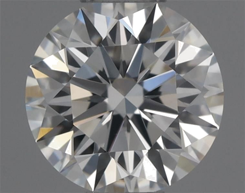 0.38 carat H-VVS1 Excellent cut Natūralus Round Deimantas (1)
