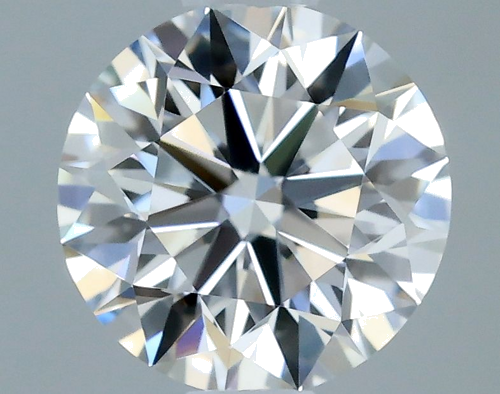 0.5 carat F-VVS1 Excellent cut Natūralus Round Deimantas (1)