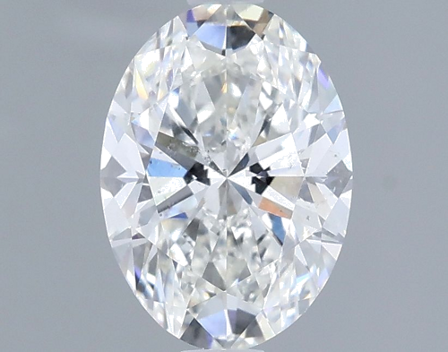1.5 carat G-SI1 Natūralus Oval Deimantas (1)