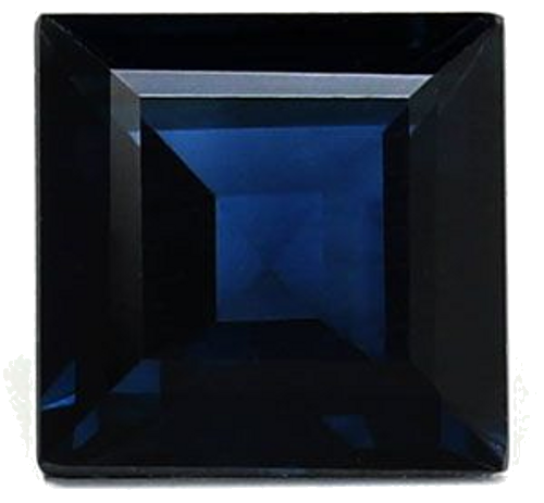 0.99 carat BLUE Square Safyras (1)