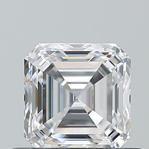 0.7 carat D-VS1 Natūralus Asscher Deimantas (1)