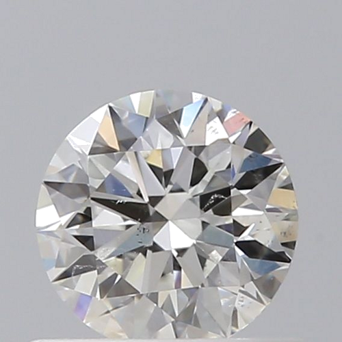 0.5 carat I-SI1 Excellent cut Natūralus Round Deimantas (1)