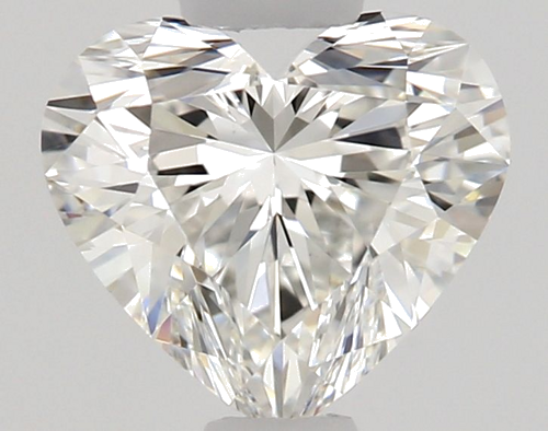 0.51 carat G-VVS2 Natūralus Heart Deimantas (1)
