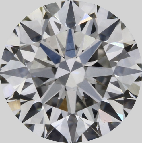 0.37 carat H-VS2 Excellent cut Natūralus Round Deimantas (1)