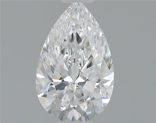 0.39 carat D-VS1 Natūralus Pear Deimantas (1)