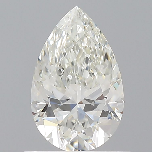 0.6 carat J-VVS1 Natūralus Pear Deimantas (1)