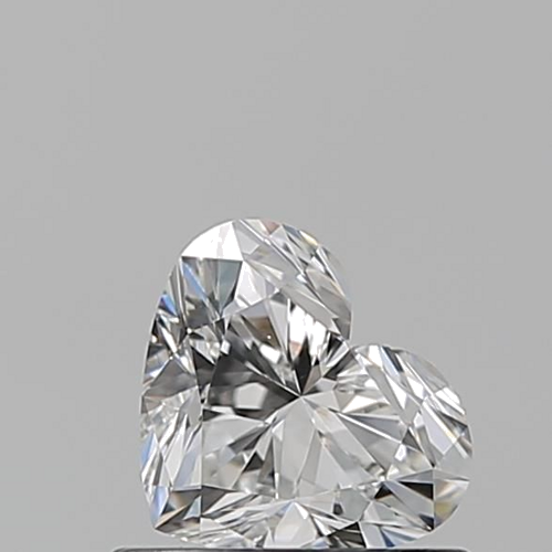0.61 carat F-VS1 Natūralus Heart Deimantas (1)