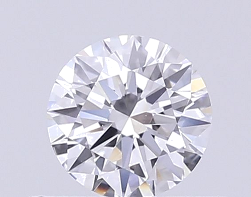 0.42 carat D-VVS1 Excellent cut Natūralus Round Deimantas (1)
