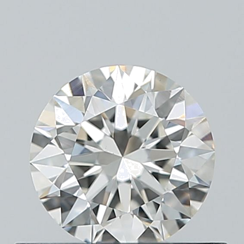 0.5 carat H-VS2 Excellent cut Natūralus Round Deimantas (1)