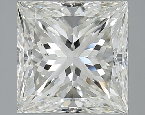 4.02 carat K-SI1 Natūralus Princess Deimantas (1)