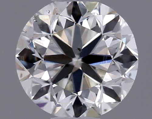 0.5 carat I-SI1 GD cut Natūralus Round Deimantas (1)