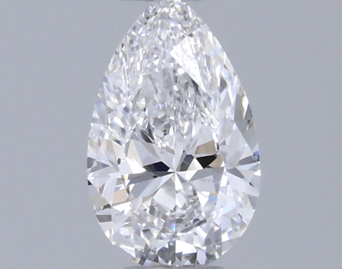 0.3 carat D-SI1 Natūralus Pear Deimantas (1)