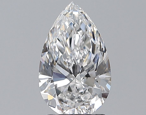 2.03 carat E-VS2 Natūralus Pear Deimantas (1)