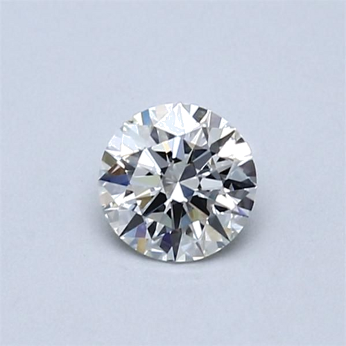 0.38 carat H-VVS1 Excellent cut Natūralus Round Deimantas (1)