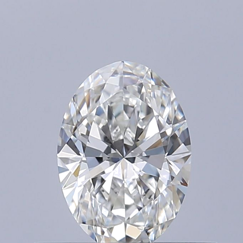 0.41 carat F-VVS1 Natūralus Oval Deimantas (1)