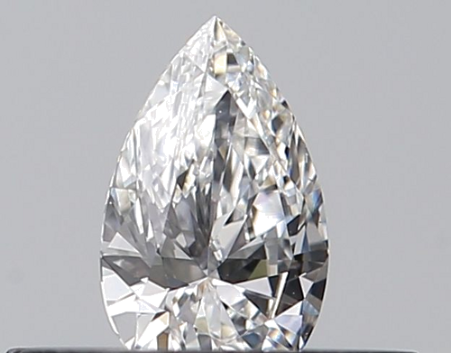 0.23 carat E-VS1 Natūralus Pear Deimantas (1)