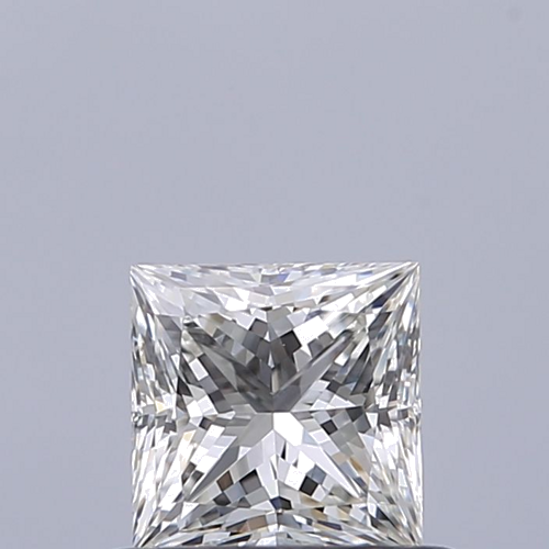 0.53 carat I-VS1 Natūralus Princess Deimantas (1)
