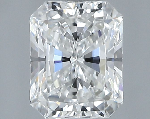 0.54 carat F-VVS2 Natūralus Radiant Deimantas (1)