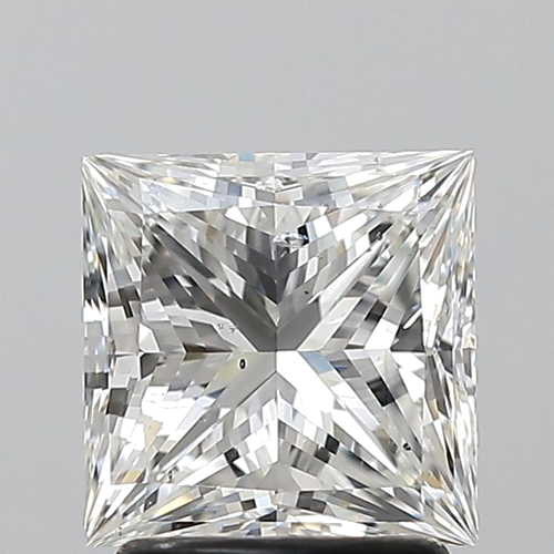 2.01 carat H-SI2 Natūralus Princess Deimantas (1)
