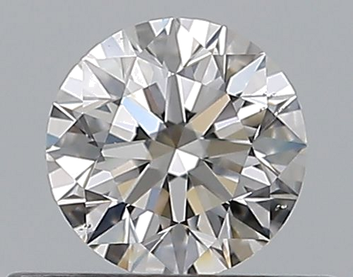 0.38 carat G-SI1 Excellent cut Natūralus Round Deimantas (1)