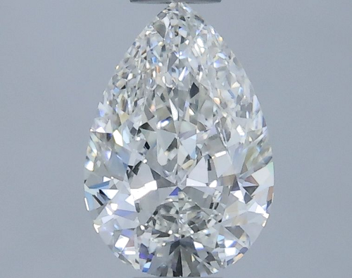0.4 carat G-VS1 Natūralus Pear Deimantas (1)