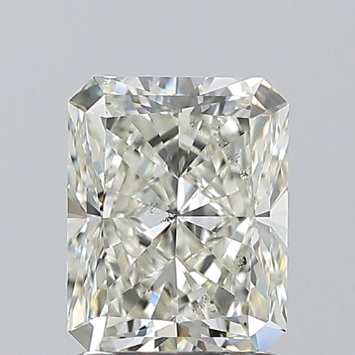 1.5 carat J-SI2 Natūralus Radiant Deimantas (1)
