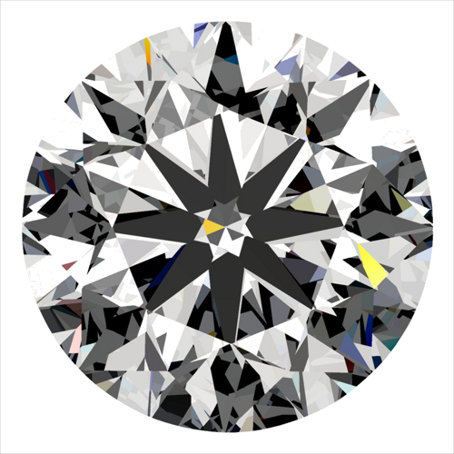 0.3 carat G-VS1 Very Good cut Natūralus Round Deimantas (1)