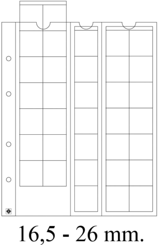 Пликове за монети Optima (3)
