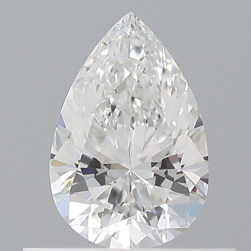 0.5 carat E-VVS2 Natūralus Pear Deimantas (1)