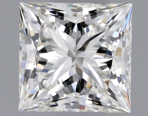 0.3 carat F-VVS1 Natūralus Princess Deimantas (1)