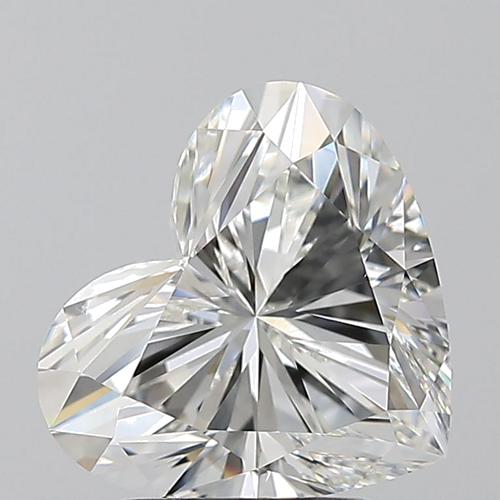 2.5 carat H-VS2 Natūralus Heart Deimantas (1)
