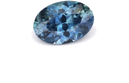0.57 carat BLUE Oval Safyras (1)