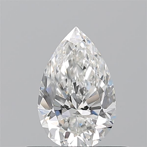 0.52 carat G-VVS1 Natūralus Pear Deimantas (1)