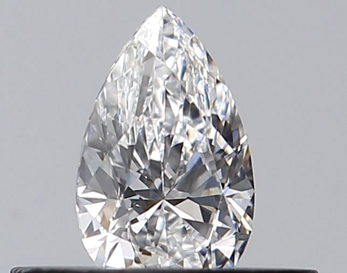 0.28 carat D-VVS2 Natūralus Pear Deimantas (1)