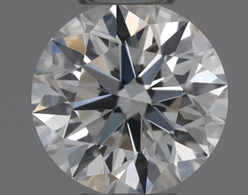 0.27 carat F-VVS1 Excellent cut Natūralus Round Deimantas (1)