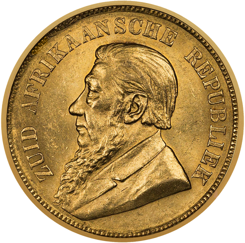 1 паунд Южна Африка 1897-1898 златна монета (1)