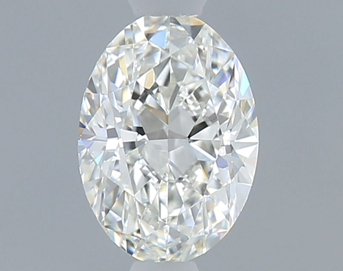 0.5 carat H-VS2 Natūralus Oval Deimantas (1)